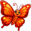 Farfalla Arancione