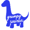 Grumpysaur Funny Dinosaur Brachiosaurus Design