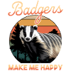 Funny Animal Badger