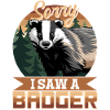 Funny Animal Badger