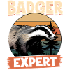 Funny Animal Badger