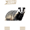 Funny Animal Badger