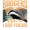 Funny Animal Badger