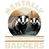 Funny Animal Badger