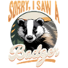 Funny Animal Badger