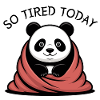 Panda Cuddle Dream Under Blanket