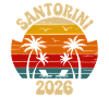 Santorin Sunset 2026 Rétro