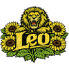Leo Sunflower Crest