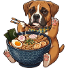 Kawaii Feast Ramen Dog