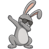 Easter Bunny Dab Easter Dabbing Bunny