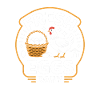 Œufs frais Poulet Poulet Éleveur Quotidien
