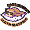 Do Not Disturb Sloth Sleep