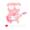 Pig Rocks Guitar
