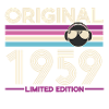 Original 1959 Édition Limitée Retro