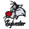 Looney Tunes Sylvester Embroidery Design