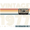1977 Vintage Vintage Retro Regalo di Compleanno