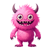 pinkes Monster
