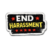 End Harassment Awareness Activist Sticker
