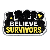 Believe Survivors Feminist Awareness Sticker