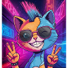 Frankensteen: Cyberpunk Kitty