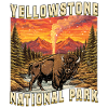 Yellowstone National Park Buffalo