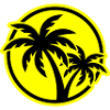 Palm Tree Symbol Beach