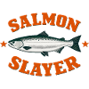 Funny Salmon Slayer Fishing Humor
