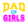 Funny Dad Of Girls Father's Day