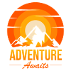 Adventure Awaits Peak Sunset