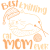Best Knitting Cat Mom Ever