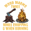 Wood: Chopping vs. Burning