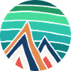 Turquoise Circle Mountains