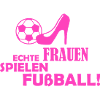 Echte Frauen Spielen Fußball