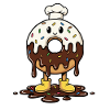 Donut fondant