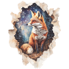Fox Starry Sky