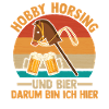 Bier Pferd Hobby Horsing