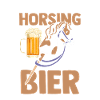 Bier Pferd Hobby Horsing