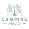 Camping mama mom camper mother aesthetic