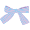 Pastel Bow Blue-Purple