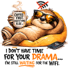 Sloth Coffee Lounge Drama
