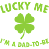 Lucky Me Dad-To-Be Shamrock