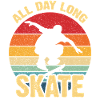 All Day Long Skate Retro Sunset