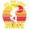 All Day Long Skate Retro Sunset