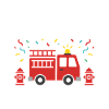 Alerte 12 Ans Camion Sapeur-Pompier