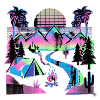 Retro Wave Camper