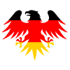German flag eagle motif