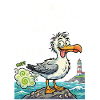 Norddeutscher Humor Spruch Möwe