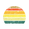 Retro Sunset Humor Tee