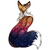 Cosmic Mandala Fox