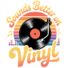 Sounds better on vinyl.